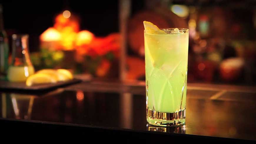 Absinthe Cocktail Collins Glass