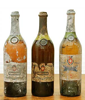 Old Absinthe Antique Bottles Three Old Absinthe Antique Bottles