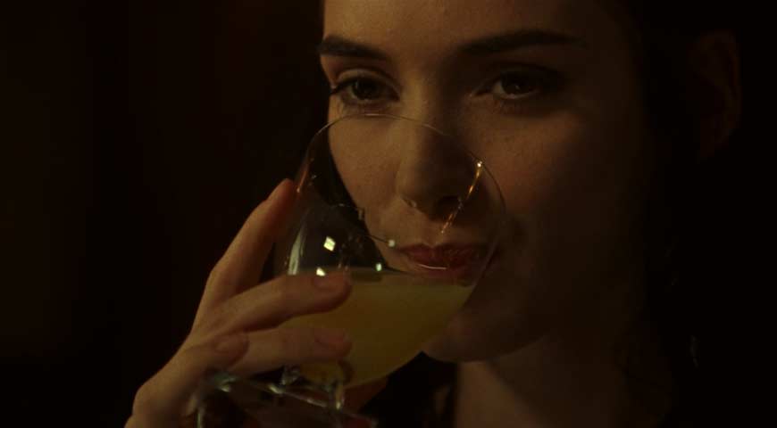 Winona Ryder as Mina Murray Drinking Absinthe