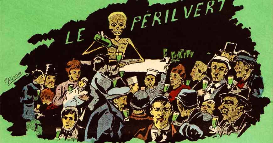 Le Peril Vert from a well-know satirical illustrator, T. Blanco