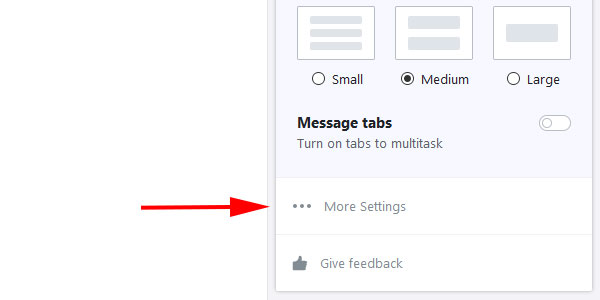 Select More Settings Yahoo! Mail Settings