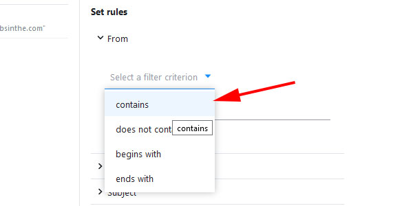 Set Rules Yahoo! Mail Settings